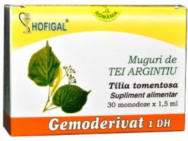 Hofigal - Muguri de Tei Argintiu 30 monodoze 1,5ml